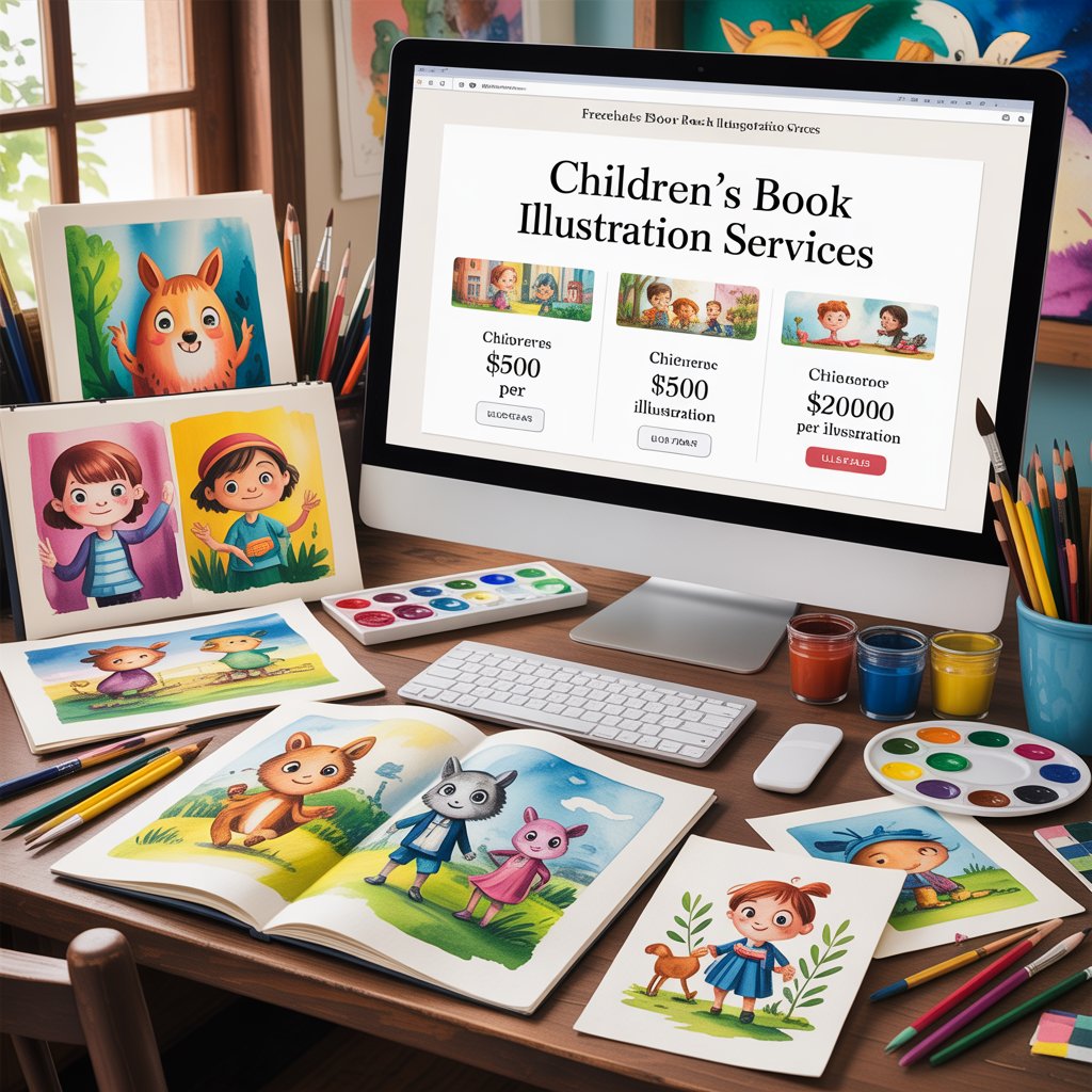 Worried about hire children's book illustrator cost USA 2026? Get real pricing, honest tips & find trusted illustrators. Your dream book starts here!